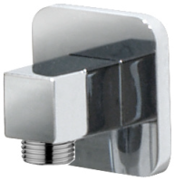 Urban Подвод воды для гибкого шланга настенный хром