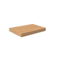 Project Wood Полка 60 см с отделкой из шпона с креплениями дуб