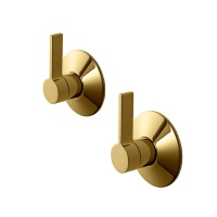 Lignage Комплект вентилей запорных золото