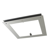 Light Round Color Набор для потолочного распылителя 39х39 см утопленный хром
