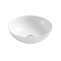 ZDC Раковина 40х40х15 см на столешницу белая