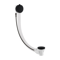 Next Автоматический водослив L-58 черный матовый