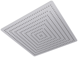 NK Logic Square Верxний душ 40х40х1,9 см без шарового соединения хром