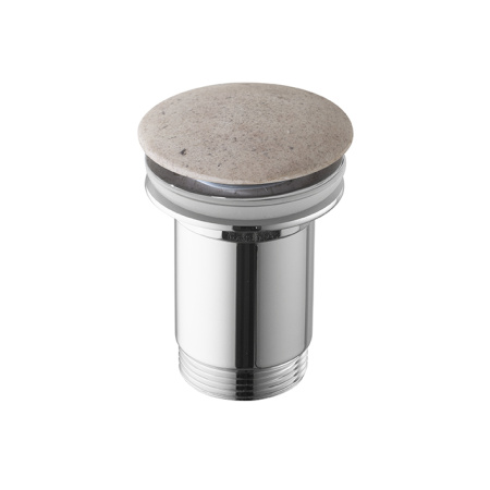 Slender Донный клапан (кнопка-клик) без перелива цвет Caliza Concrete