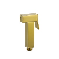 Square Лейка для гигиенического душа квадратная золото