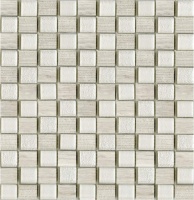 Time Text Silver Wood 2,3x2,7 29,5x28,5