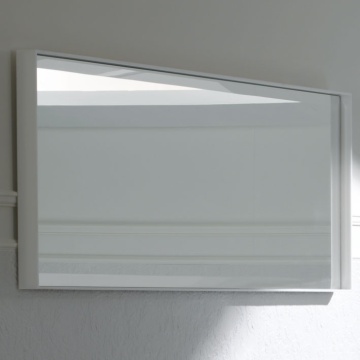 Зеркало 50x110 см крион белое