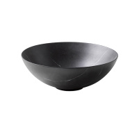 Slender Раковина 40х40х14 см на столешницу без перелива Marquina Stone