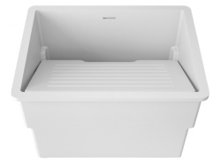 Basic U801 Раковина 50х40х32 см Krion 1100 E под столешницу белая