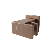 Cota Держатель для ручного душа с подводом воды настенный медь брашированная