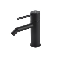 Round Смеситель для биде однорычажный черный