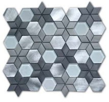 Glass Aluminum 34,5x29,8x0,6 (Saphir)