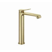 Ascend Смеситель для раковины высокий однорычажный латунь брашированная