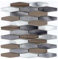 Stone Aluminum 25,8x30x0,6 (Mix Brown)