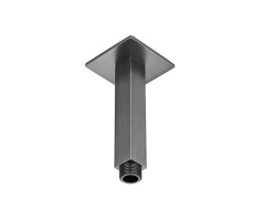 Кронштейн 12 см для верхнего душа потолочный сталь брашированная