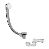 Next Сифон-водослив+автоматический водослив L-110 хром