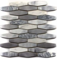 Stone Aluminum 25,8x30x0,6 (Mix Grey Dark)