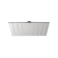 Square Верхний душ 20х20 см с шаровым соединением хром