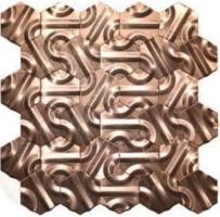 Stamping Aluminum 30x31,3x0,6 (Copper)