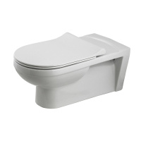 Easy Унитаз 70х35,5х46 см подвесной с трубой для подвода воды белый