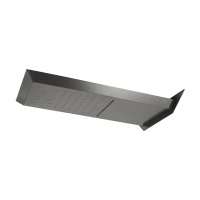 Oxo Верхний душ 52,9x25,7 см с функцией каскада и дождя титан матовый