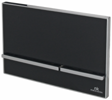 Smart Line Crystal Кнопка смыва двойная черная