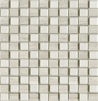 Time Text Silver Wood 2,3x2,7 29,5x28,5
