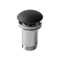 Slender Донный клапан (кнопка-клик) без перелива цвет Marquina Stone