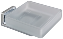 Quatro Мыльница настенная хром