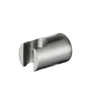 Round Inox Держатель ручного душа настенный полированная нержавеющая сталь