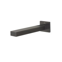 Square Излив для ванны титан брашированный