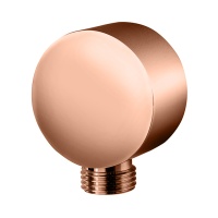 Liberty Подвод воды для гибкого шланга настенный медь