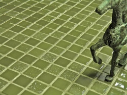 31,6x31,6 Moondance Oliva 2,5x2,5