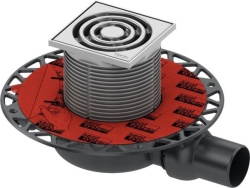 TECEdrainpoint S 120 Трап дренажный горизонтальный стандартный DN 50 с универсальным фланцем Seal System