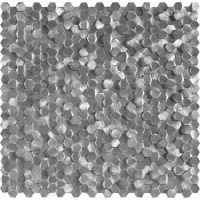 Gravity Aluminium 3D Hexagon Metal 30,7x30,1x0,6